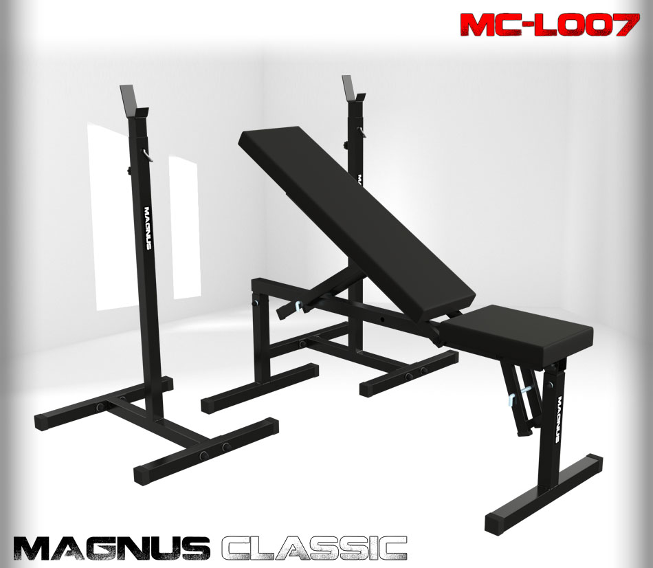Ławka regulowana do ćwiczeń Magnus Classic MC-L007