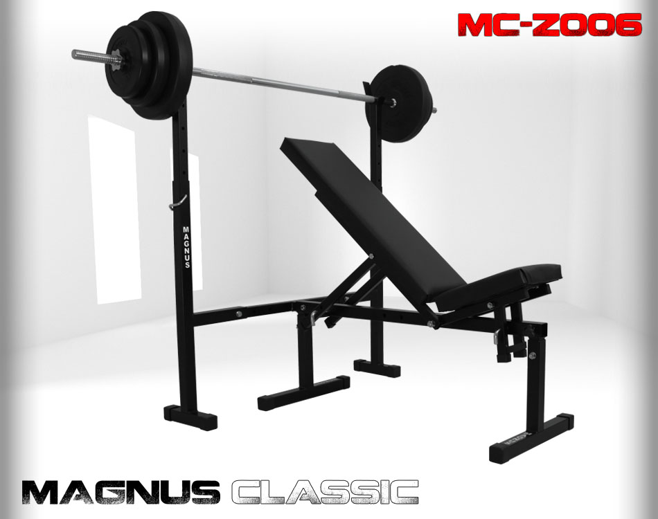 Zestaw z obciążeniem 55 kg Magnus Classic MC-Z006