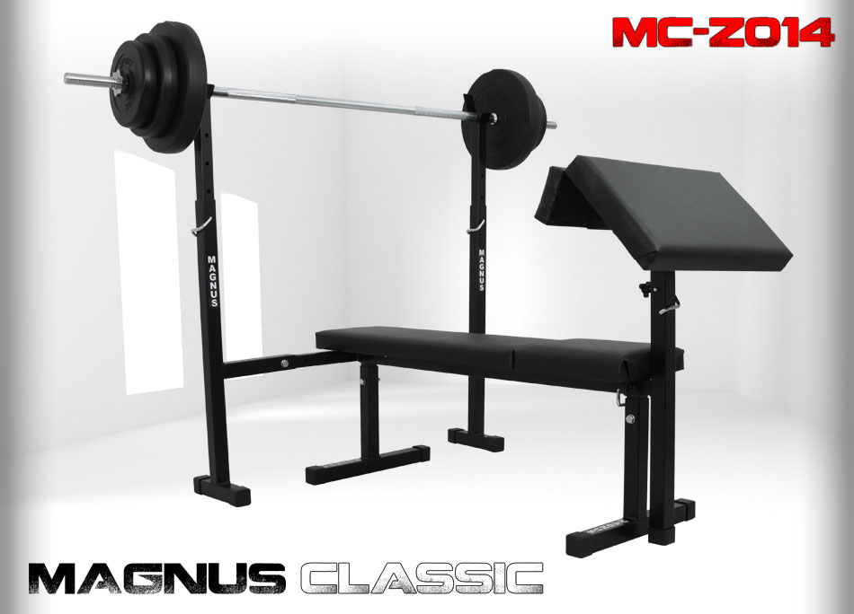 Zestaw z obciążeniem 57kg Magnus Classic MC-Z014